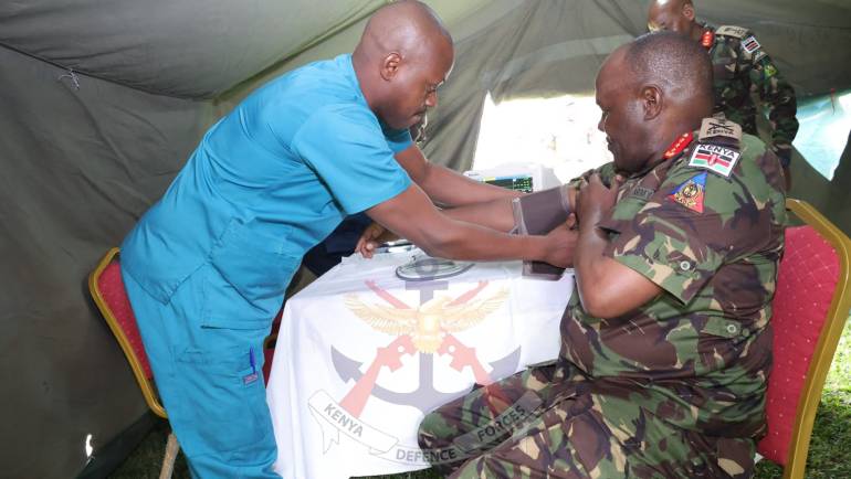 FIT TO FIGHT: PREVENTIVE HEALTHCARE STRENGTHENS KENYA ARMY’S OPERATIONAL READINESS