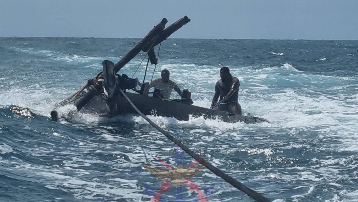 STANDING WATCH, SAVING LIVES: KENYA NAVY RESCUES 41 AT SEA