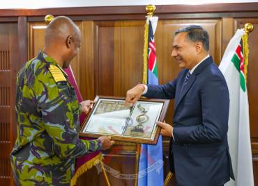 STRENGTHENING KENYA–INDIA DEFENCE TIES FOR ENHANCED SECURITY COOPERATION