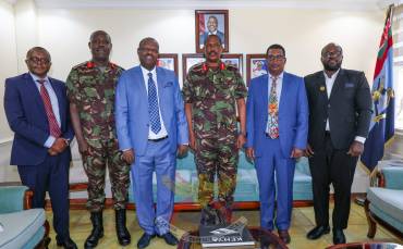 SUSTAINING THE PATH TO PEACE: CTSAMVM LEADERSHIP ENGAGES KDF