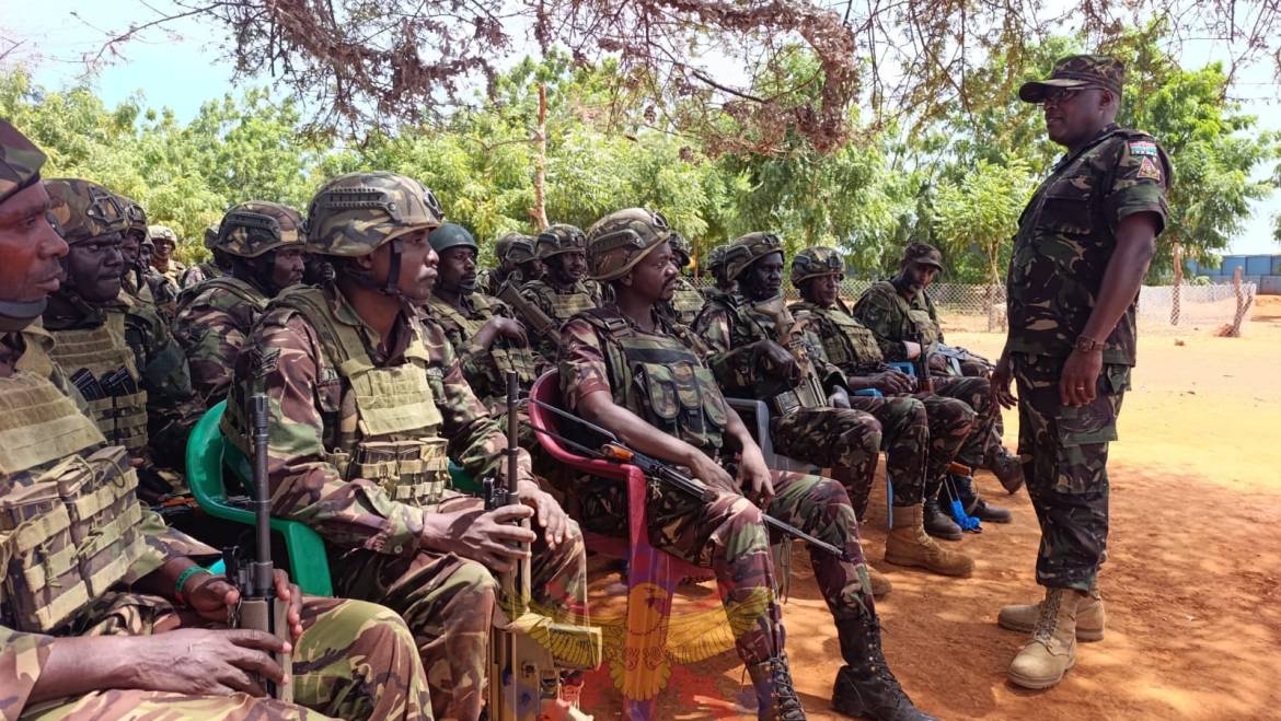 STRENGTHENING TROOP MORALE AND READINESS IN KDF OPERATIONS