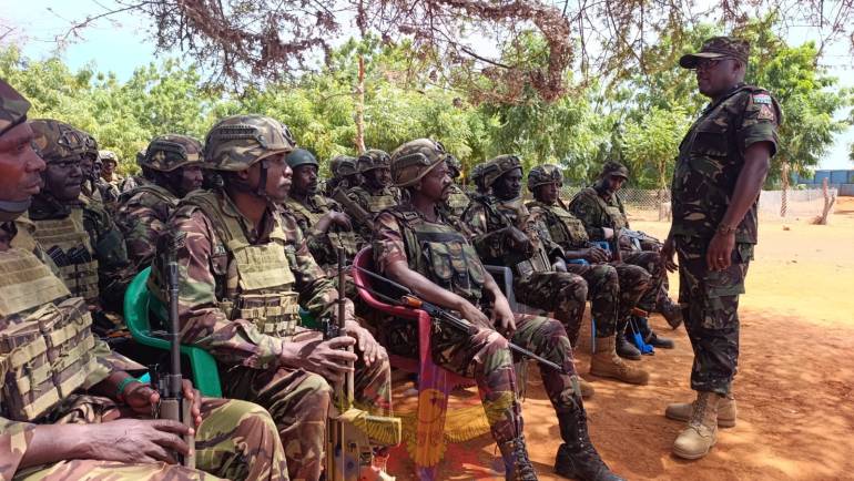 STRENGTHENING TROOP MORALE AND READINESS IN KDF OPERATIONS