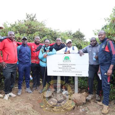 RISING ABOVE THE CHALLENGE AT NGONG HILLS