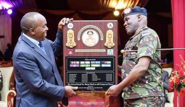 A LEGACY OF SERVICE: KENYA ARMY HONOURS DISTINGUISHED OFFICERS