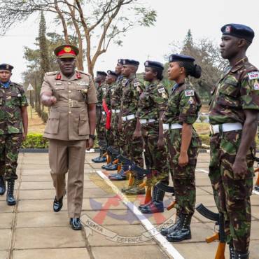 KENYA ARMY ADVANCES PERSONNEL WELFARE THROUGH KDF MORTGAGE SCHEME