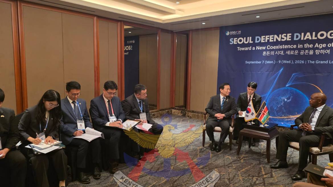STRENGTHENING DEFENCE TIES: KENYA, KOREA FORGE AHEAD