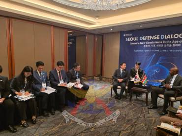 STRENGTHENING DEFENCE TIES: KENYA, KOREA FORGE AHEAD