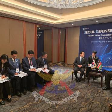 STRENGTHENING DEFENCE TIES: KENYA, KOREA FORGE AHEAD