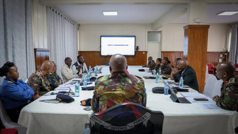 KDF PARTNERS WITH WHO TO PREPARE EMERGENCY MEDICAL TEAM AHEAD OF EL NIÑO RAINS