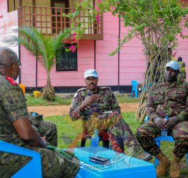 ITURI GOVERNOR COMMENDS SECURITY GAINS