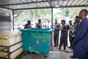 WASTE TO ENERGY: KDF ADVANCES SUSTAINABLE WASTE MANAGEMENT THROUGH INNOVATION