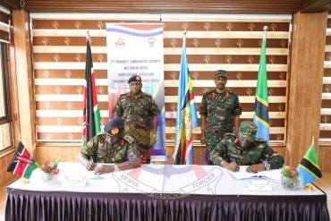 KDF AND TPDF HOLD 2ND PROXIMITY COMMANDERS’ SECURITY MEETING