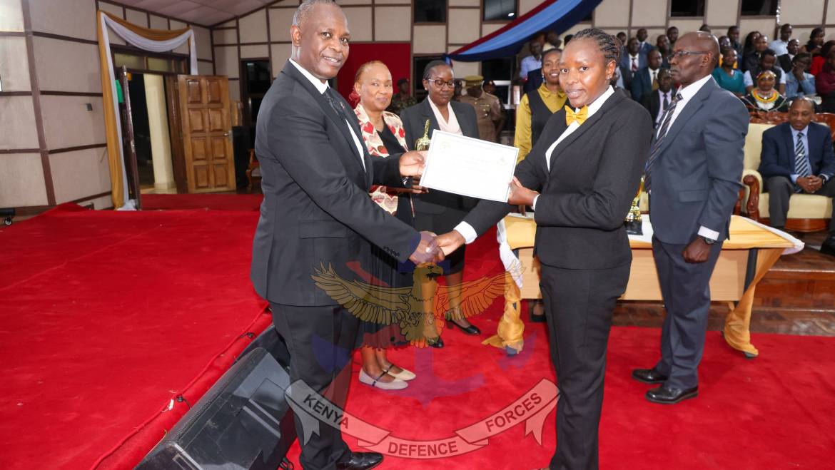 DCHS GRADUATES CHARGED TO UPHOLD PROFESSIONALISM IN MILITARY HEALTHCARE