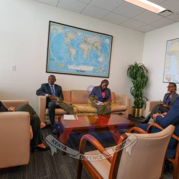 KENYA ADVANCES DEFENCE DIPLOMACY, GLOBAL PEACE AND SECURITY PARTNERSHIPS