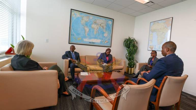 KENYA ADVANCES DEFENCE DIPLOMACY, GLOBAL PEACE AND SECURITY PARTNERSHIPS