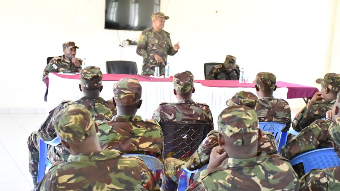 BUILDING FOR PEACE: CONSTRUCTION ENGRS BRIGADE ADVANCES KEY OMU PROJECTS IN MUKUTANI