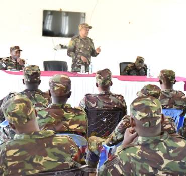 BUILDING FOR PEACE: CONSTRUCTION ENGRS BRIGADE ADVANCES KEY OMU PROJECTS IN MUKUTANI