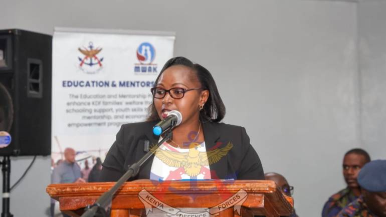 EMPOWERING KDF FAMILIES THROUGH SKILLS