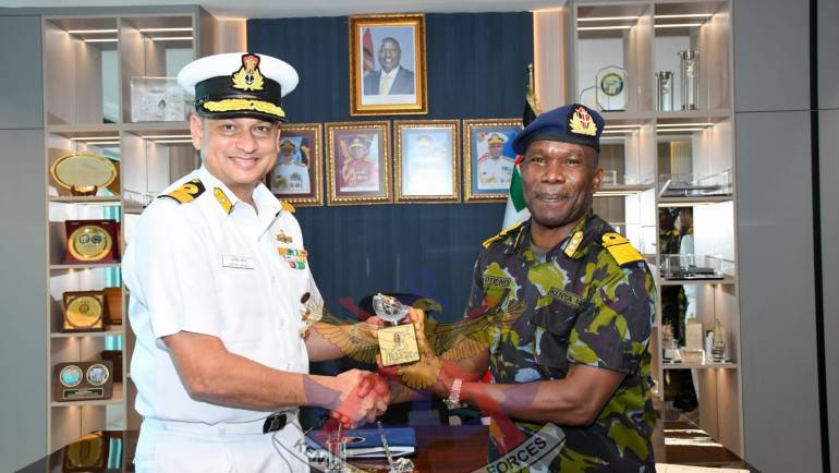 KENYA, INDIA DEEPEN NAVAL COOPERATION FOR MARITIME SECURITY