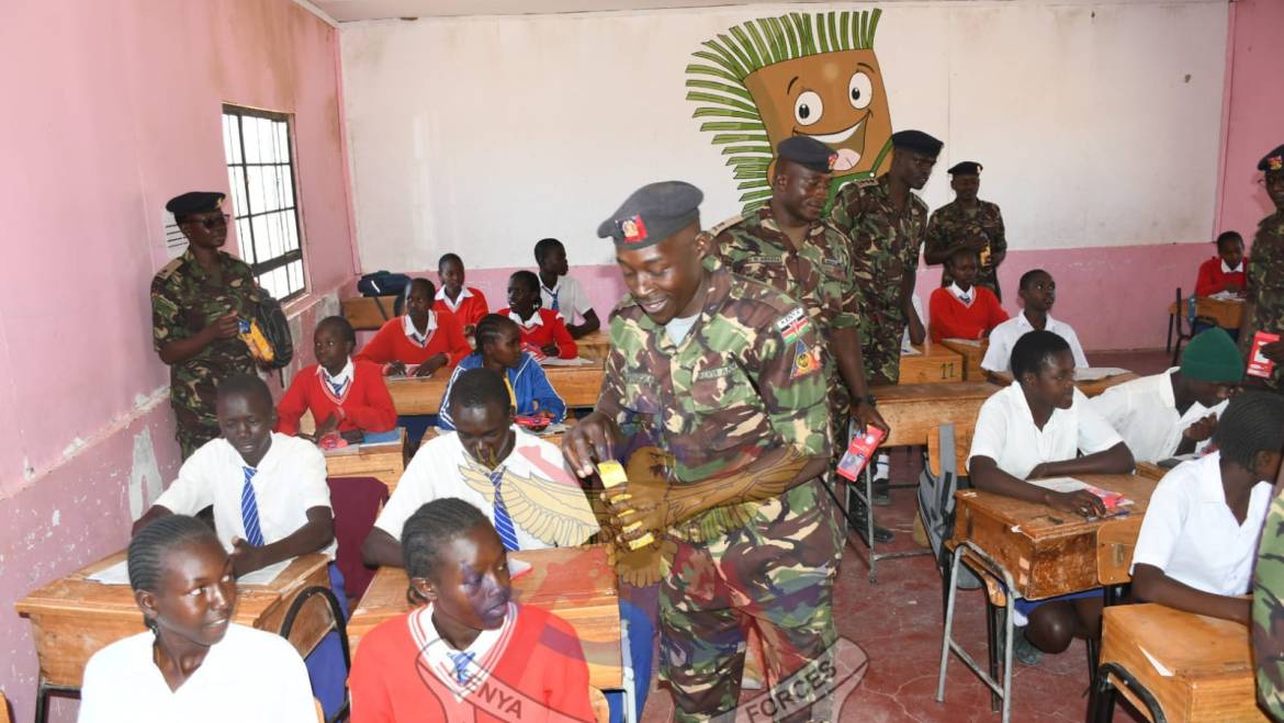 BEYOND THE UNIFORM: KDF DAY BRINGS HOPE TO VULNERABLE LEARNERS