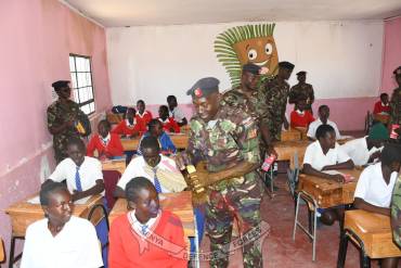 BEYOND THE UNIFORM: KDF DAY BRINGS HOPE TO VULNERABLE LEARNERS