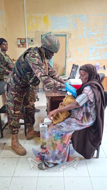 KDF MEDICAL OUTREACH ADVANCES COMMUNITY HEALTH IN GARISSA