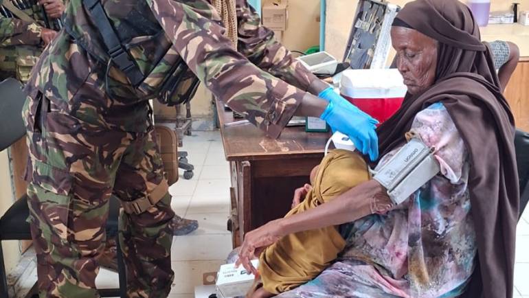 KDF MEDICAL OUTREACH ADVANCES COMMUNITY HEALTH IN GARISSA