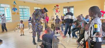 BEYOND THE PARADE GROUND: KENYA AIR FORCE EXTENDS COMPASSION TO VULNERABLE CHILDREN