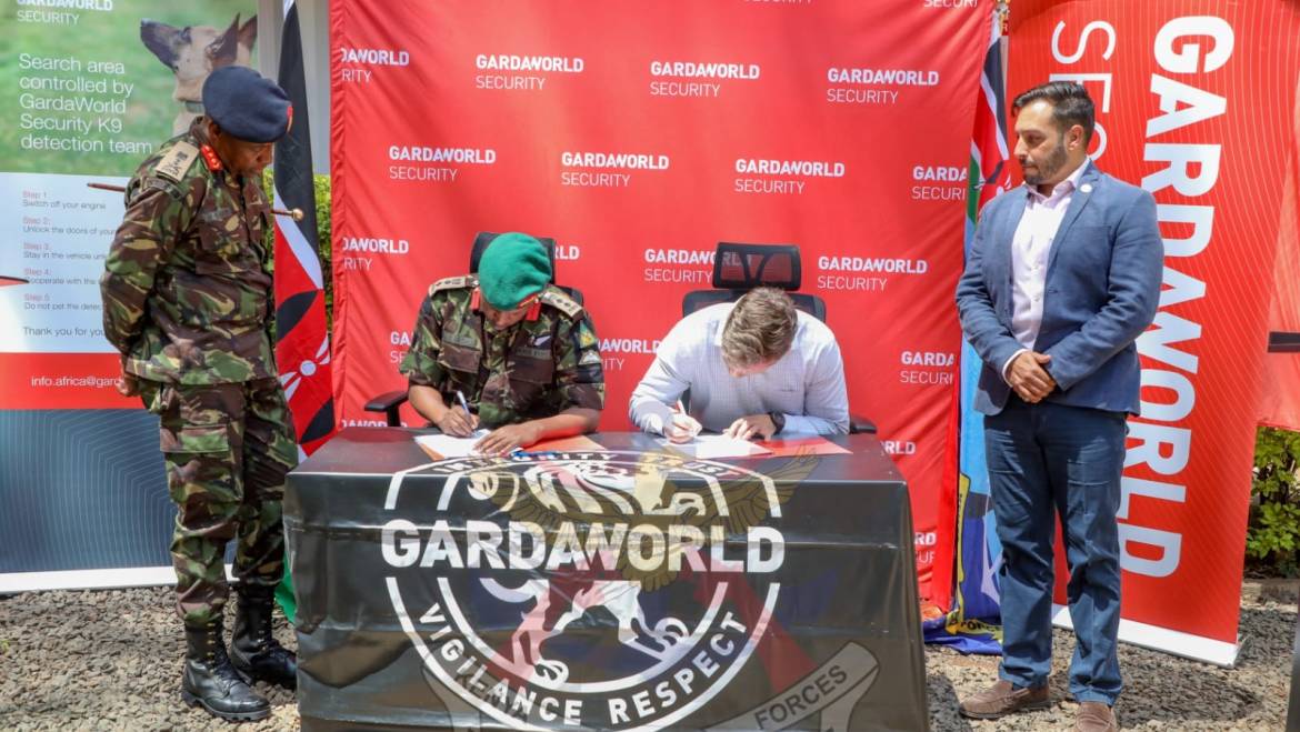 KDF AND GARDAWORLD PARTNER TO STRENGTHEN MILITARY CANINE CAPABILITIES