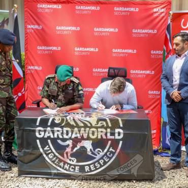 KDF AND GARDAWORLD  PARTNER TO STRENGTHEN MILITARY CANINE CAPABILITIES