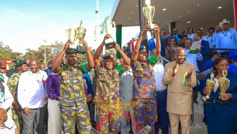 MINISTRY OF DEFENCE SHINES AT NAIROBI INTERNATIONAL TRADE FAIR