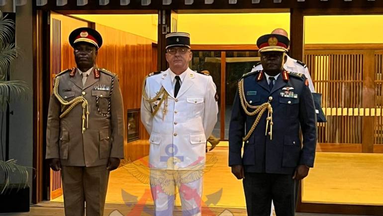 KDF LEADERS HONOURED WITH FRENCH NATIONAL DECORATIONS
