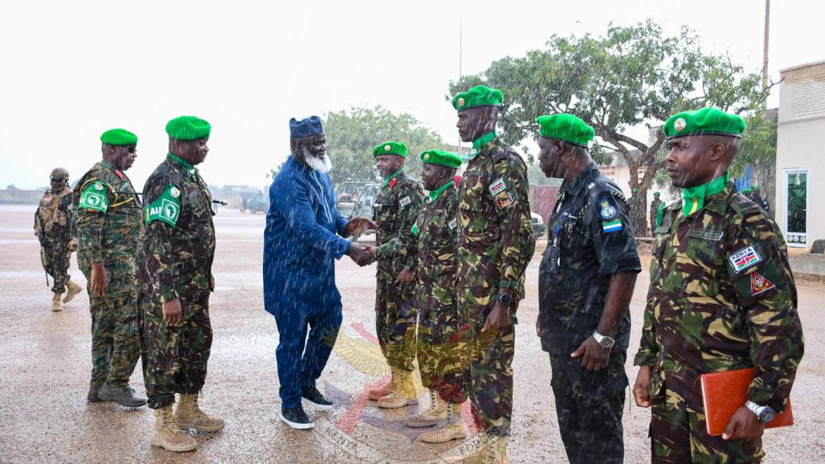 AUSSOM LEADERSHIP ENGAGES KDF TROOPS IN SECTOR TWO