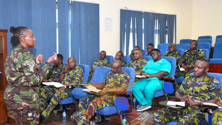 KENYA NAVY SHARPENS LIFESAVING SKILLS FOR MEDICAL EMERGENCIES