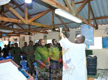 KDF TROOPS IN FAMILY DAY CELEBRATIONS