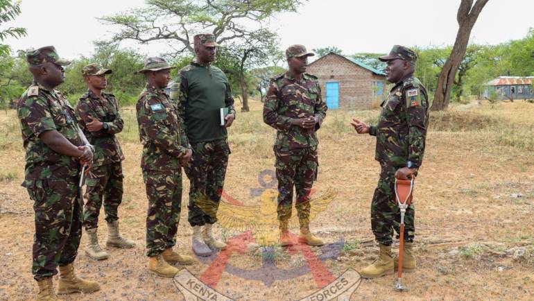 KENYA ARMY REINFORCES SECURITY OPERATIONS TO DEFEAT BANDITRY IN NORTH RIFT