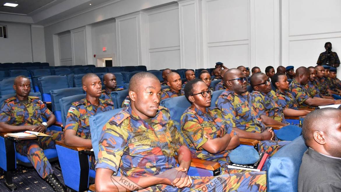 KENYA AIR FORCE SHAPES NEXT GENERATION OF MISSION-READY MILITARY LEADERS