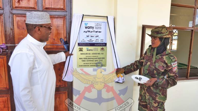 KDF STRENGTHENS SPIRITUAL WELFARE AND RELIGIOUS INCLUSIVITY AT KARARE BARRACKS