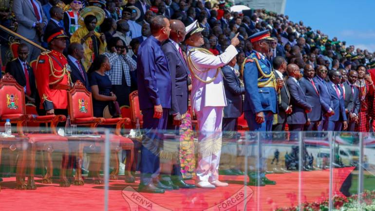 KENYA HONOURS HEROES OF SERVICE AND SACRIFICE