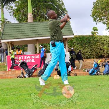 BEYOND THE FAIRWAYS: KDF DRIVES WELLNESS, UNITY AND ESPRIT DE CORPS THROUGH GOLF