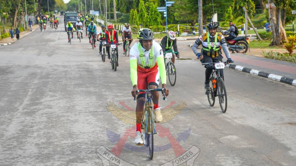 PEDALLING FOR FITNESS, POWERING NAVAL READINESS