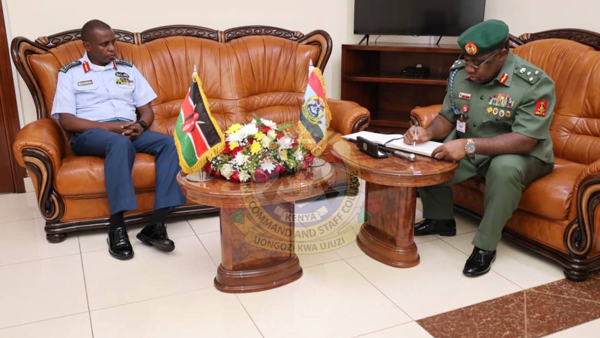 JCSC HOSTS DELEGATION FROM THE NIGERIAN ARMED FORCES COMMAND AND STAFF COLLEGE