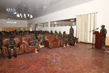JOINT COMMAND AND STAFF COLLEGE (JCSC) VISITS 110 BRIGADE