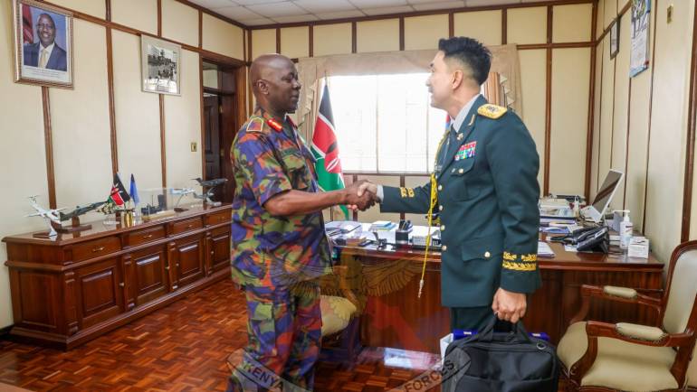 KENYA AND SOUTH KOREA ADVANCE DEFENCE COOPERATION