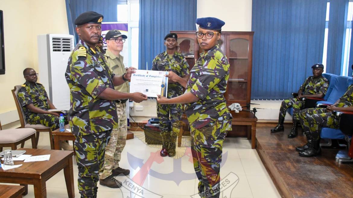 EYES IN THE SKY, SECURITY AT SEA: KENYA NAVY STRENGTHENS DRONE WARFARE CAPABILITIES