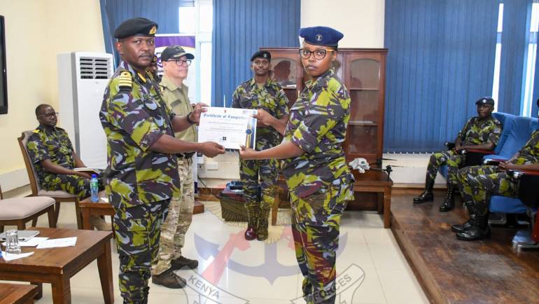 EYES IN THE SKY, SECURITY AT SEA: KENYA NAVY STRENGTHENS DRONE WARFARE CAPABILITIES