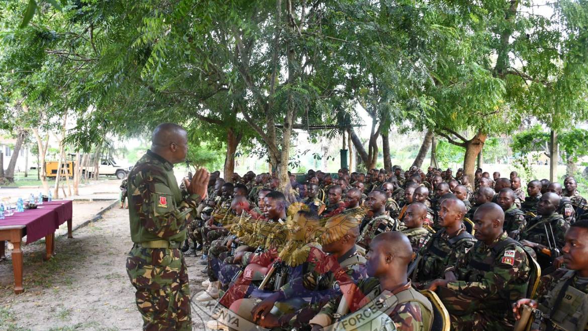 CENTCOM COMMANDER REINFORCES OPERATIONAL READINESS AND TROOP WELFARE IN BONI ENCLAVE