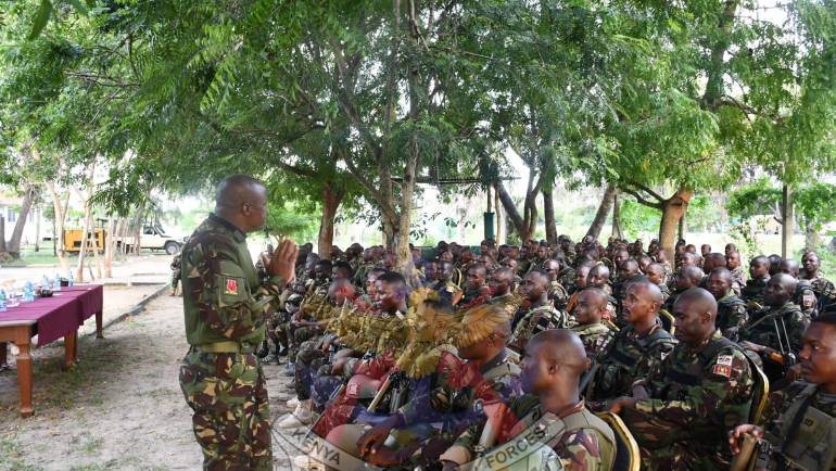 CENTCOM COMMANDER REINFORCES OPERATIONAL READINESS AND TROOP WELFARE IN BONI ENCLAVE